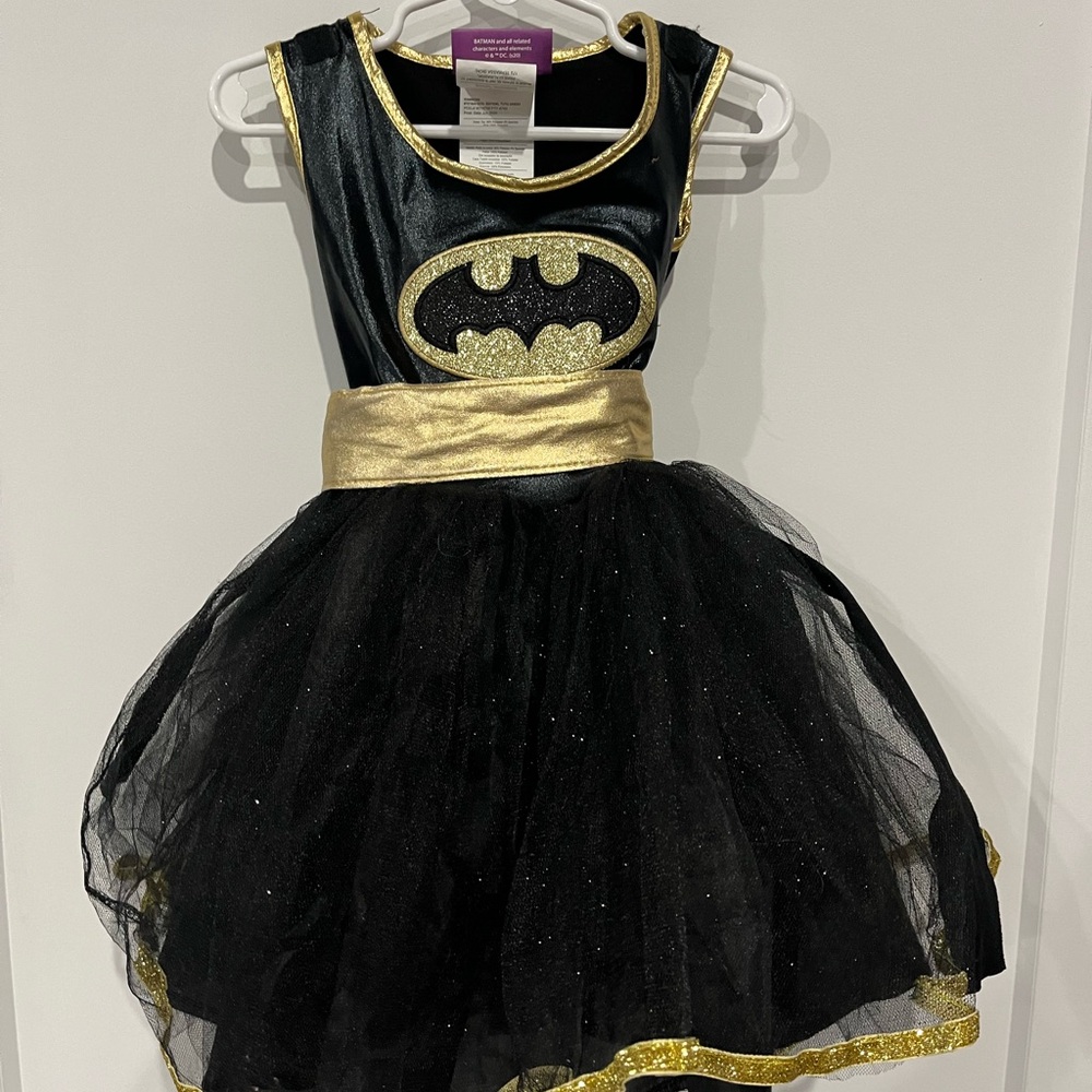 Batgirl and Batman Halloween costume